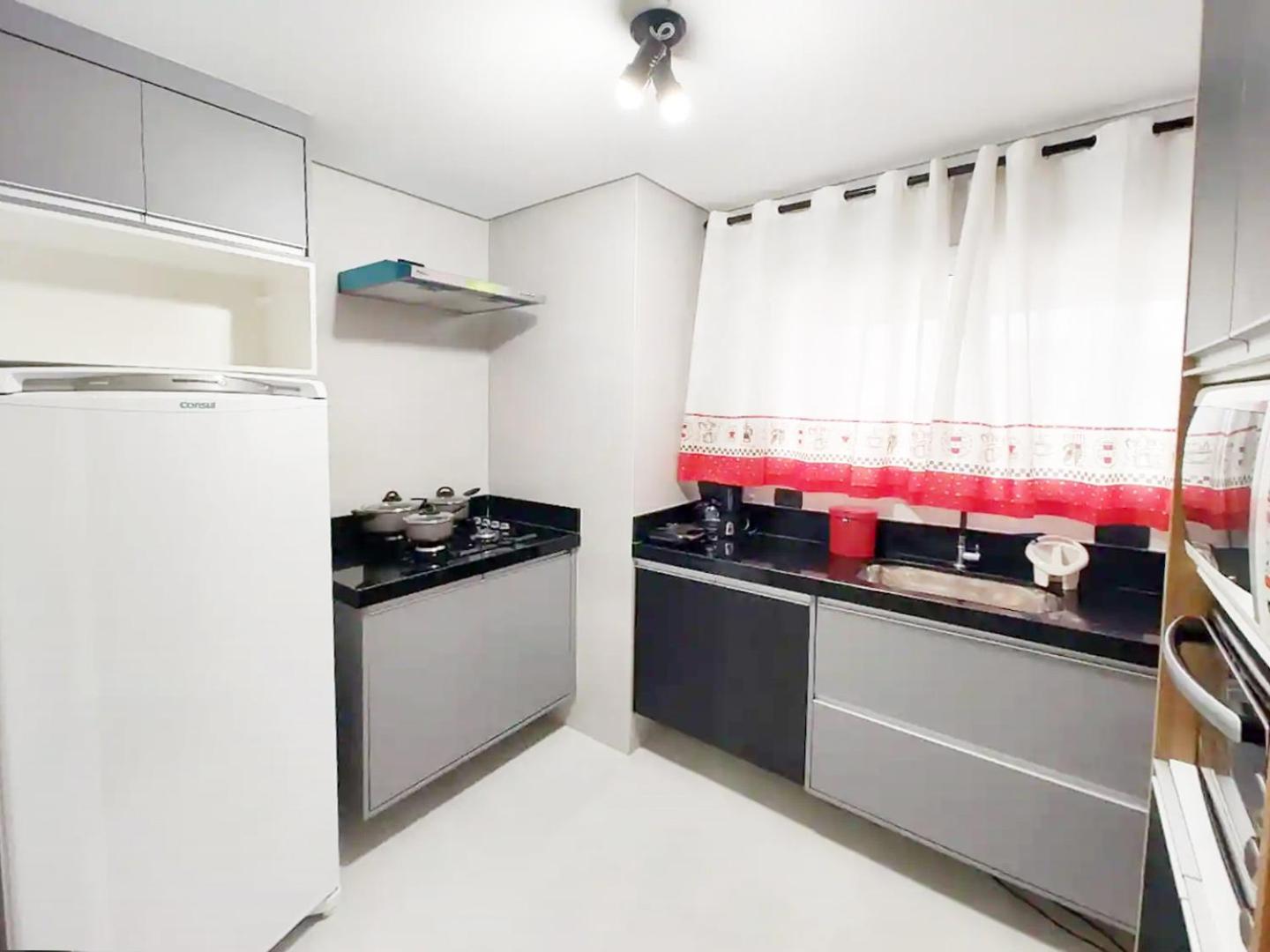 Apto Com Lazer Completo, Piscina, Ar, Mercadinho E Pet Friendly A 1 Min Da Praia Praia Grande Kültér fotó